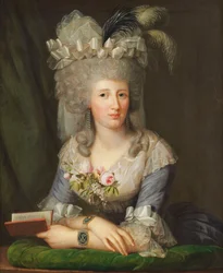 Porträt von Karoline von Schlotheim (1766-1847)
